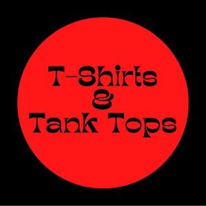 SHORT SLEEVE TOPS, TANK TOPS & T-SHIRTS!